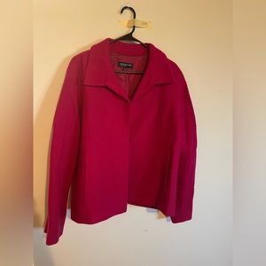 Jones New York fuschia jacket